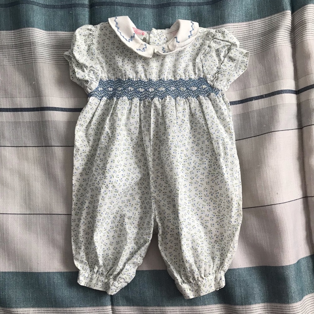 EUC Allison Ann Baby Romper